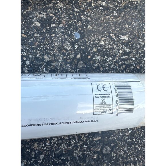 New Chesapeake Grassweave Imitation Grasscloth Peach Wallpaper (8 Available) - Picture 4 of 4